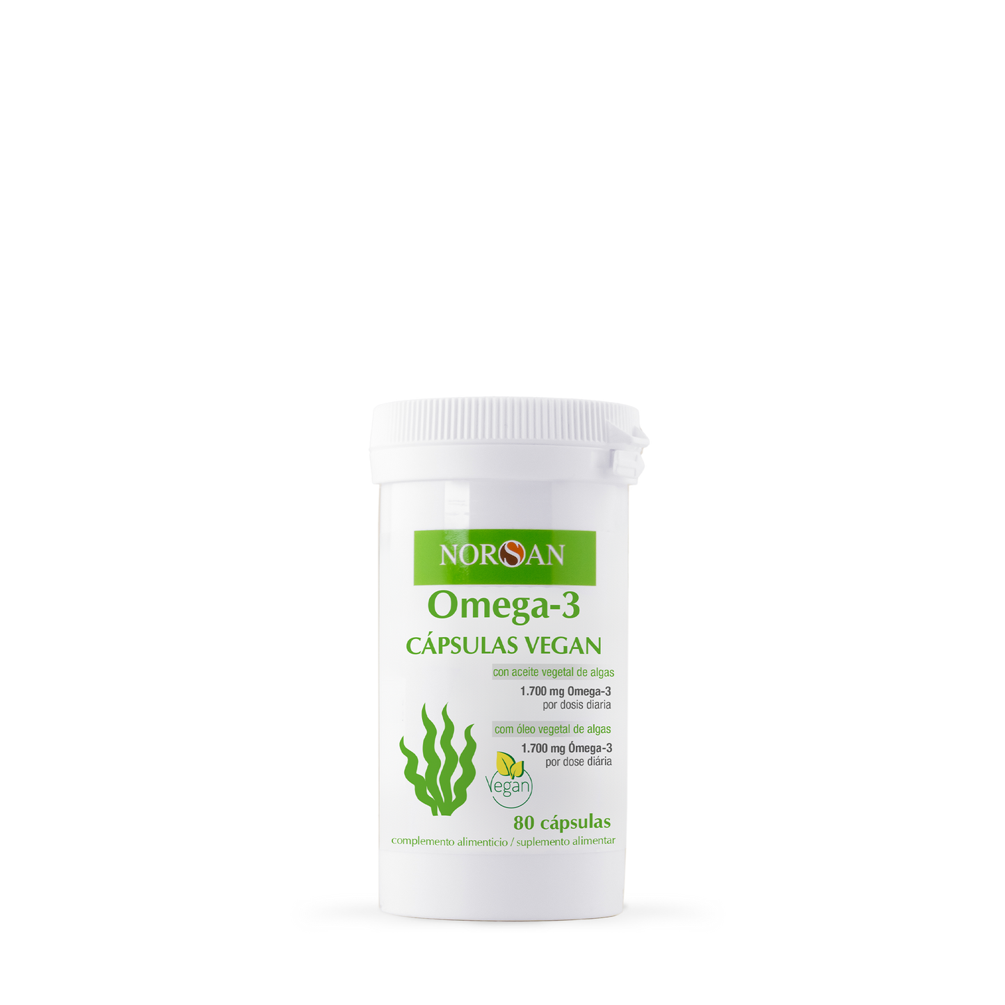 NORSAN OMEGA-3 VEGAN 80 CAPS