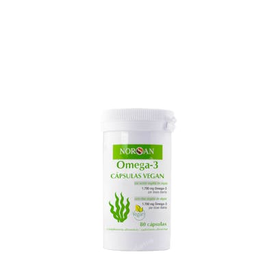 NORSAN OMEGA-3 VEGAN 80 CAPS