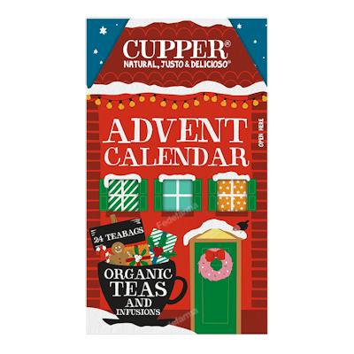 CUPPER CALENDARIO DE ADVIENTO tes-infusiones 24 sbrs BIO VEGAN