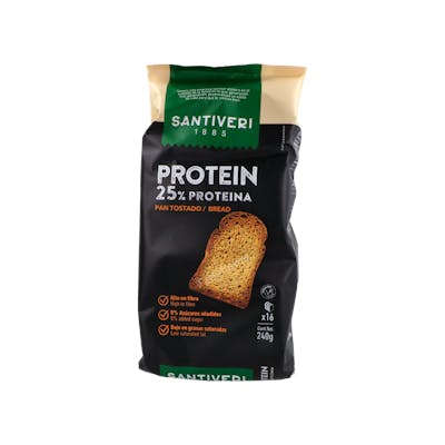 SANTIVERI PAN TOSTADO PROTEICO 240gr. VEGAN