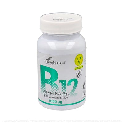 VITAMINA B12 liberacion sostenida 250mg 200c VEGAN