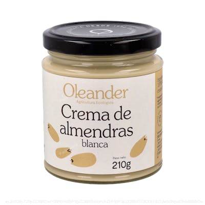 CREMA DE ALMENDRA blanca repelada 210gr. BIO VEGAN