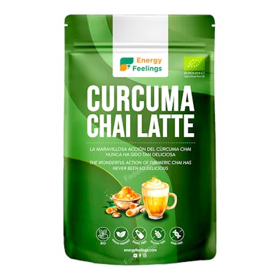 ENERGY FEELINGS CURCUMA CHAI LATTE 500gr. ECO VEGAN SG