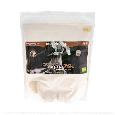 PROTEINA VEGANA 73% cacao 1kg. ECO VEGAN