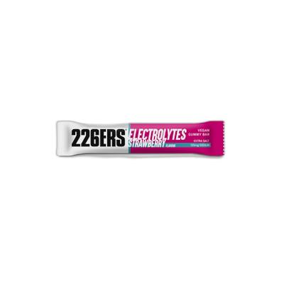 226ERS VEGAN GUMMY BAR 30 GR PECTINA ELECTROLYTE STRAWBERRY