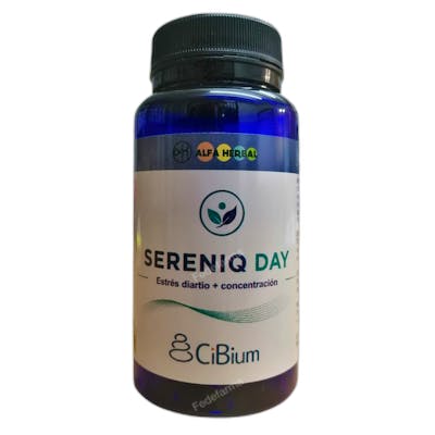 ALFA HERBAL SERENIQ DAY CIBIUM 60 CAPS VEGANO