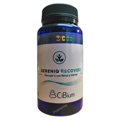 ALFA HERBAL SERENIQ RECOVERY CIBIUM 60 CAPS VEGANO