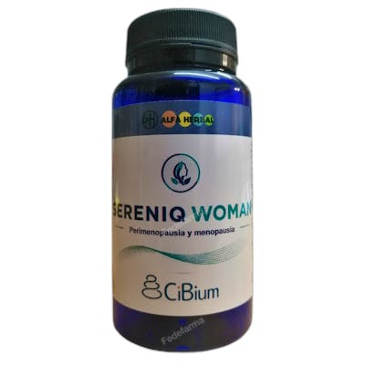 ALFA HERBAL SERENIQ WOMAN CIBIUM 60 CAPS VEGANO