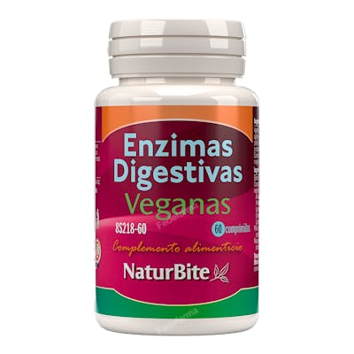 ENZIMAS DIGESTIVAS VEGANAS 60comp.