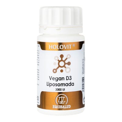 HOLOVIT VEGAN D3 LIPOSOMADA 3000UI 50 CAP.