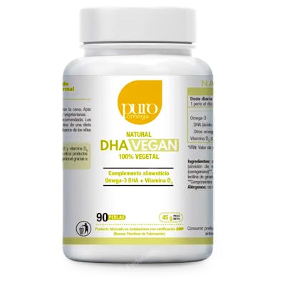 NATURAL DHA vegan 90perlas