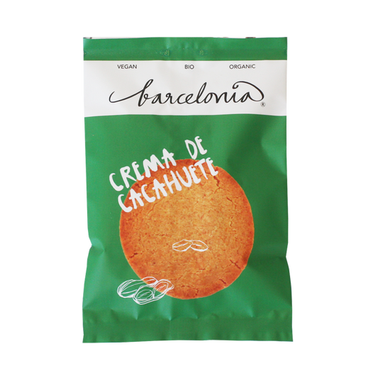 BARCELONIA COOKIES ECO VEGANAS CREMA DE CACAHUETE 50G