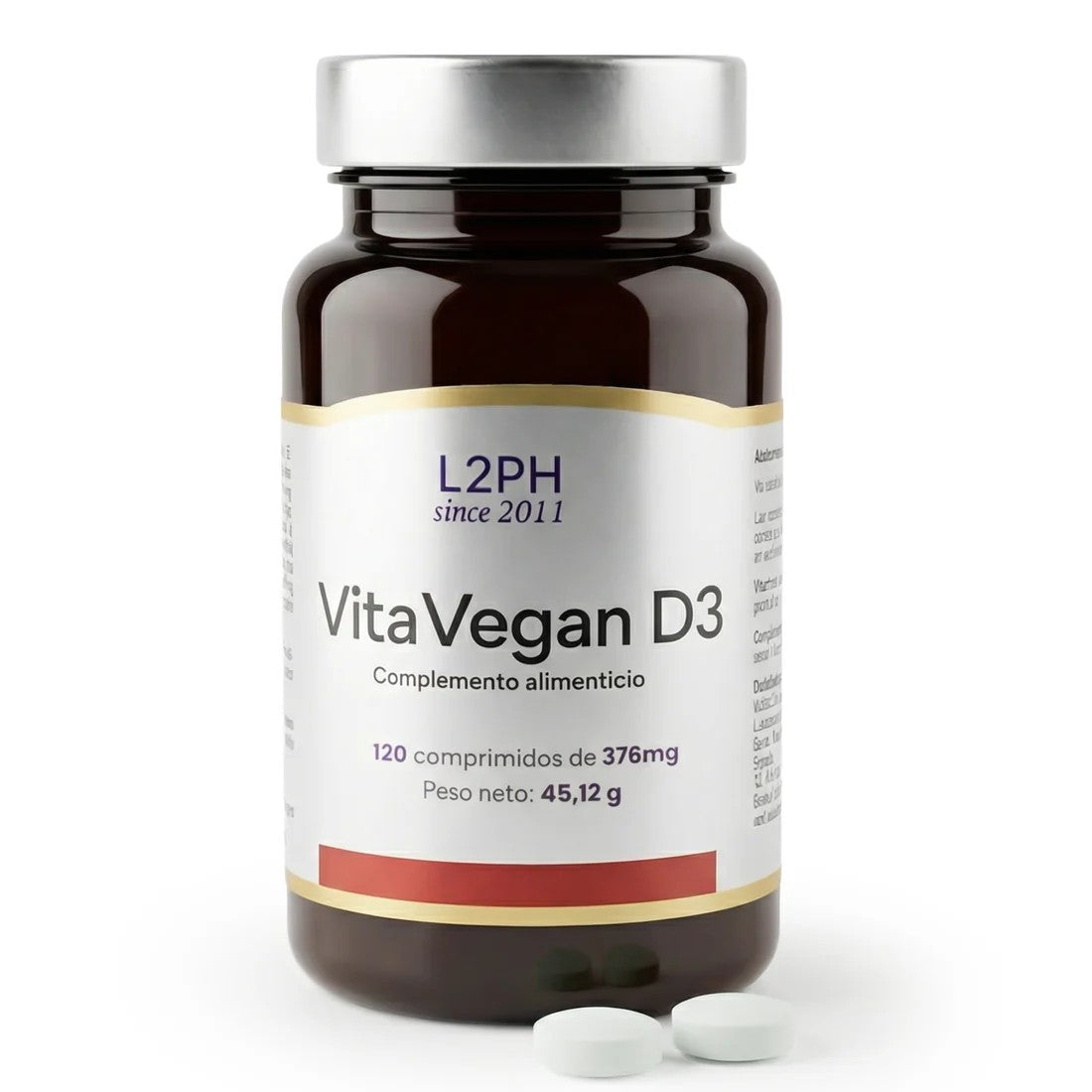 ELE2PHARMA VITAVEGAN D3 120 COMP