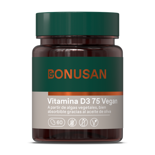 BONUSAN VITAMINA D3 75 VEGAN