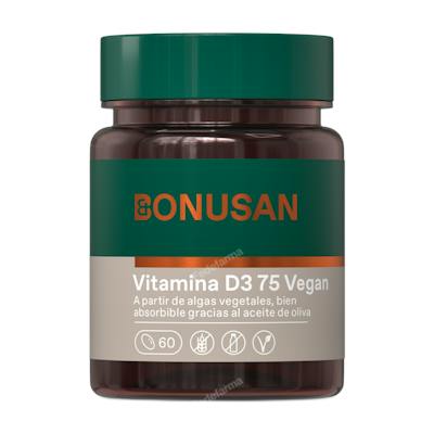 BONUSAN VITAMINA D3 75 VEGAN
