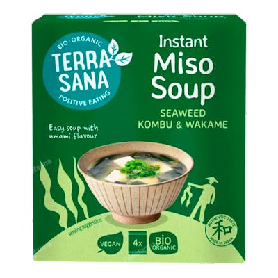 TERRASANA SOPA DE MISO instant 4sbrsx10gr. VEGAN