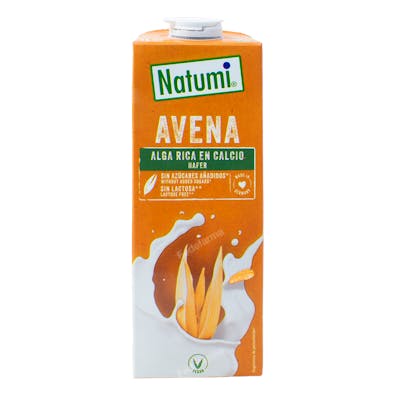 NATUMI BEBIDA VEGETAL DE AVENA algas 1lt. 6ud BIO VEGAN