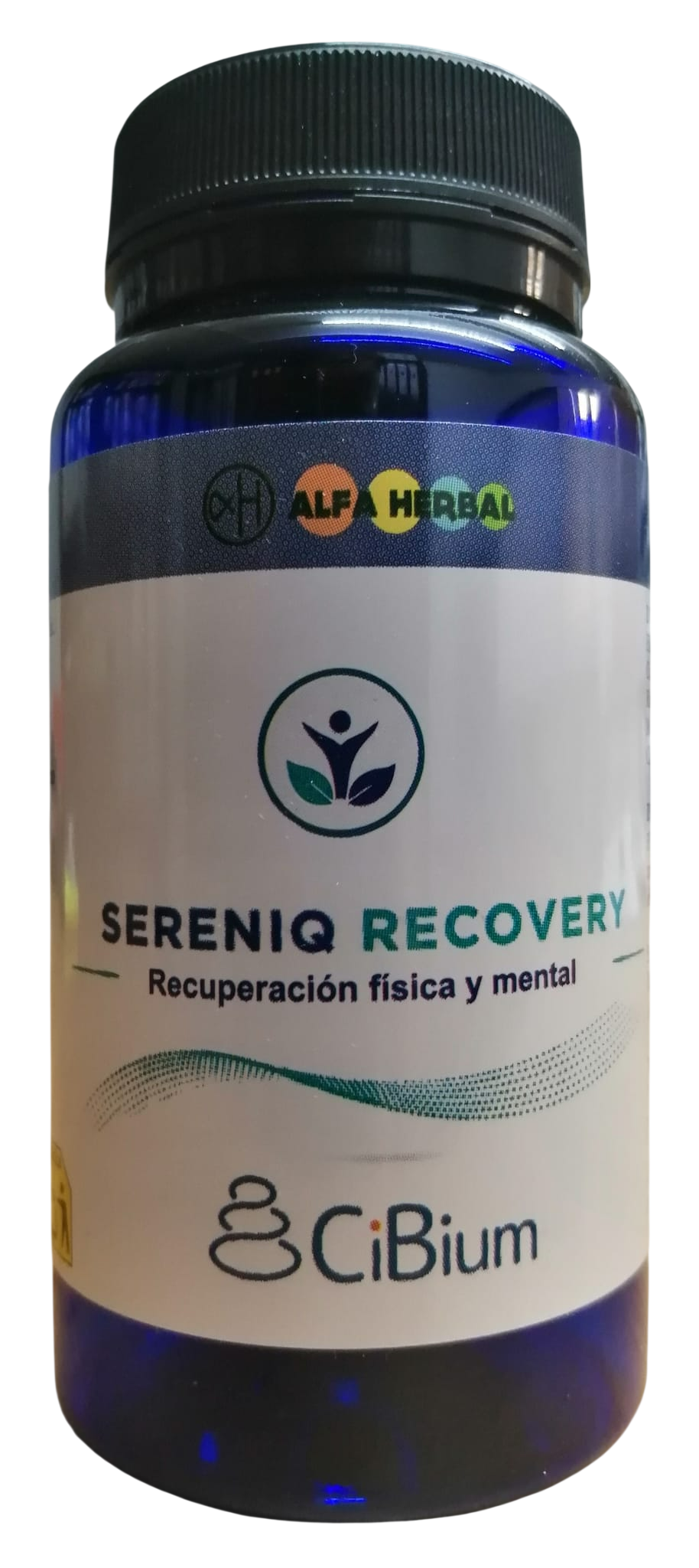 ALFA HERBAL SERENIQ RECOVERY CIBIUM 60 CAPS VEGANO