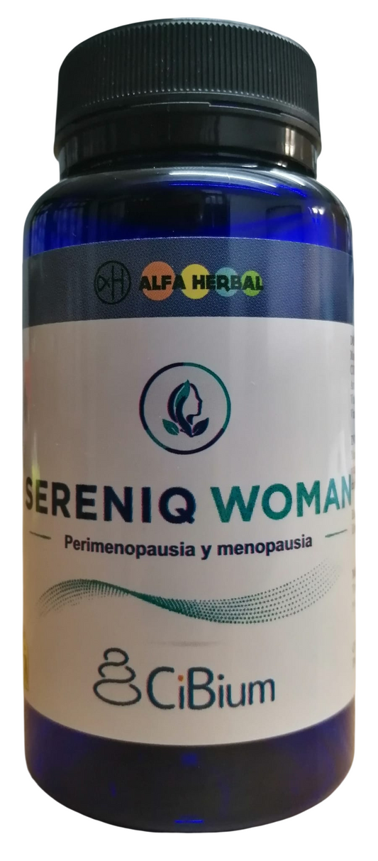 ALFA HERBAL SERENIQ WOMAN CIBIUM 60 CAPS VEGANO