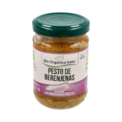 BIO ORGANICA ITALIA PESTO DE BERENJENAS 140gr. DEMETER VEGAN
