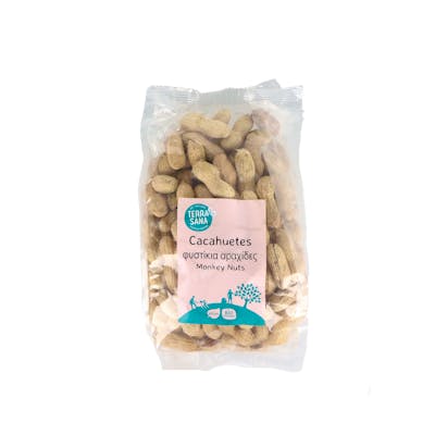 TERRASANA CACAHUETES con cascara 330gr. VEGAN