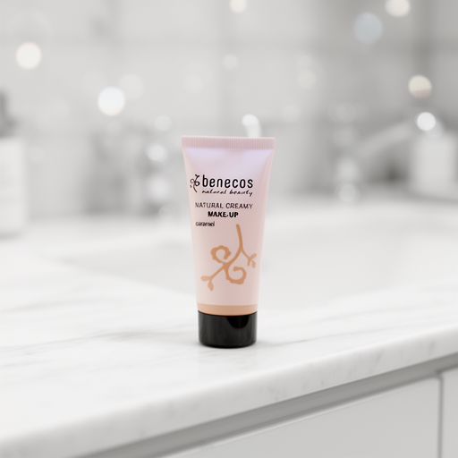 Benecos Base de Maquillaje en Crema Caramel 30ml. Vegano