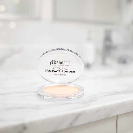 Benecos Polvos Compactos Porcelain 9gr. Vegano