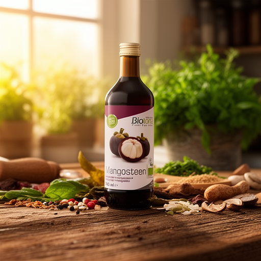 Biotona Jugo de Mangostan 500ml. Bio Vegan