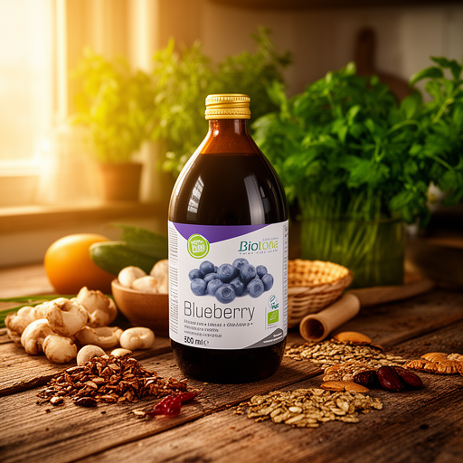 Biotona Jugo de Mirtilo 500ml. Bio Vegan