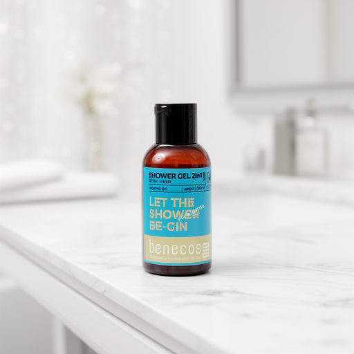 Benecos Gel de Baño 2en 1 Ginebra Mini Viaje 50m Bio Vegan
