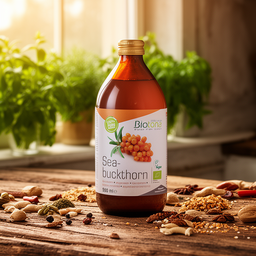 BIOTONA JUGO DE ESPINO AMARILLO 500ml. BIO VEGAN