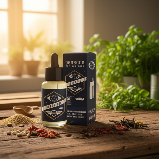 Benecos Aceite de Barba For Men 30ml. Vegano