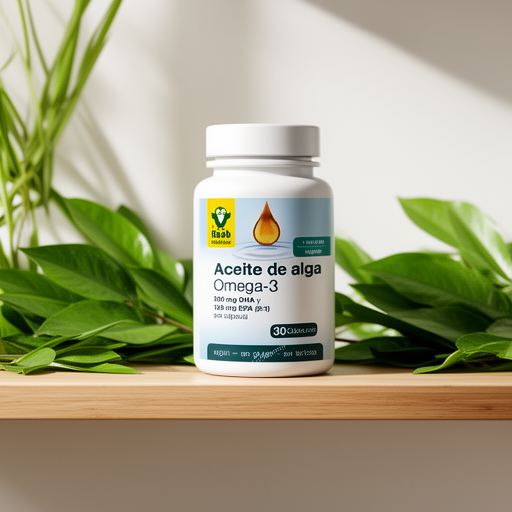 Aceite de Alga Omega 3 1183mg 30cap. Sg Vegan