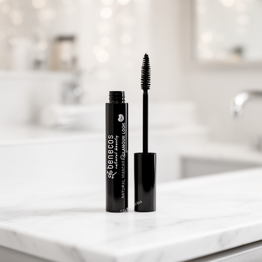 Benecos Mascara Look Glamour Vegana Negra 8ml.