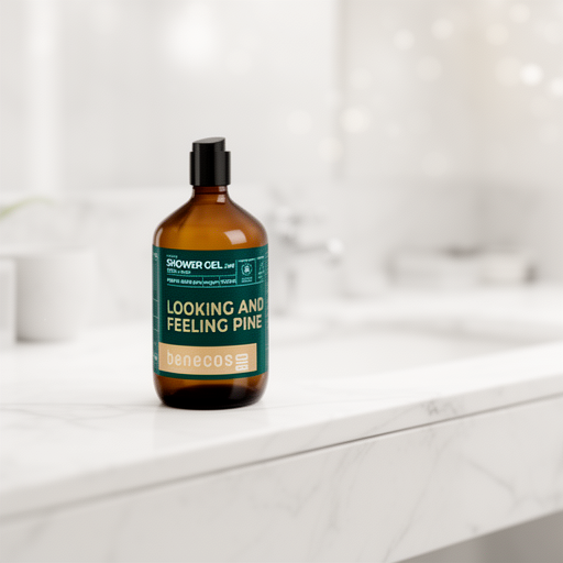 Benecos Gel de Baño 2en 1 Pino Suizo 500ml. Bio Vegano