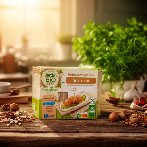 JARDIN BIO CRACKER DE TRIGO SARRACENO 150gr. BIO SG VEGAN