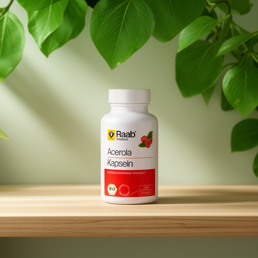 RAAB VITALFOOD ACEROLA 500mg 80 cap VEGAN SG
