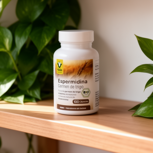 RAAB VITALFOOD ESPERMIDINA germen de trigo 600mg 100cap BIO VEGAN