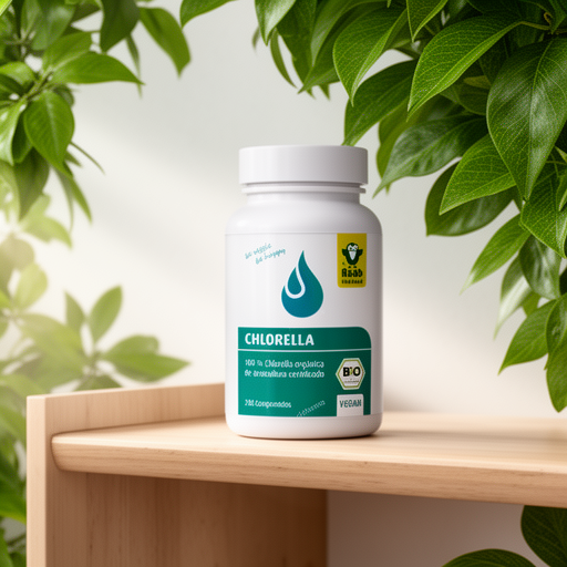 RAAB VITALFOOD ALGA CHLORELLA 200comp. BIO SG VEGAN