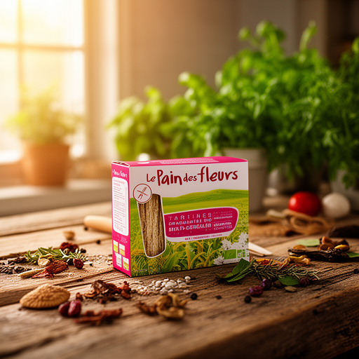LE PAIN DES FLEURS CRACKER MULTI CEREALES 150gr. BIO SG VEGAN