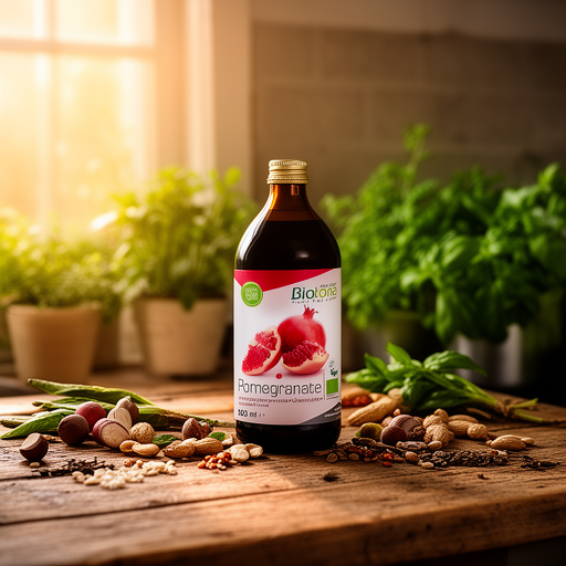 Biotona Jugo de Granada 500ml. Bio Vegan