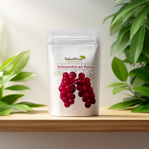 Salud Viva Schisandra en Polvo 50gr. Eco Vegan