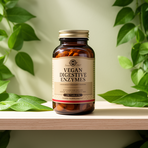 Solgar Vegan Enzimas Digestivas 250comp.mast.