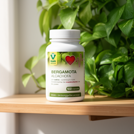 RAAB VITALFOOD BERGAMOTA-ALCACHOFA 100cap. SG VEGAN