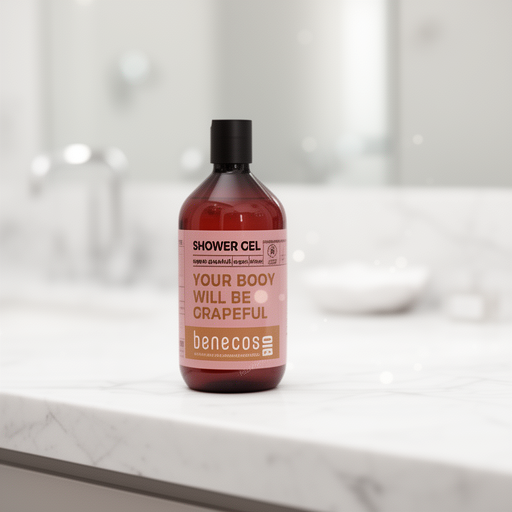 BENECOS GEL DE BAÑO pomelo 500ml. BIO VEGANO