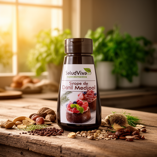 Salud Viva Sirope de Datil Medjol 340gr. Vegan