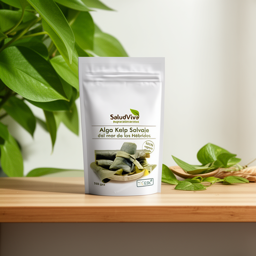 SALUD VIVA ALGA KELP SALVAJE en polvo 100gr. BIO VEGAN