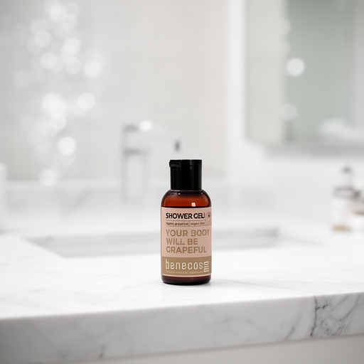 BENECOS GEL DE BAÑO pomelo mini viaje 50ml. BIO VEGANO