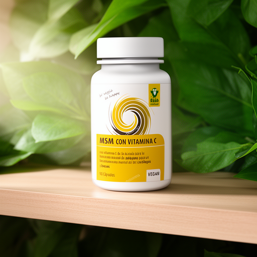 Raab Vitalfood Msm con Vitamina C 90cap. Sg Vegan