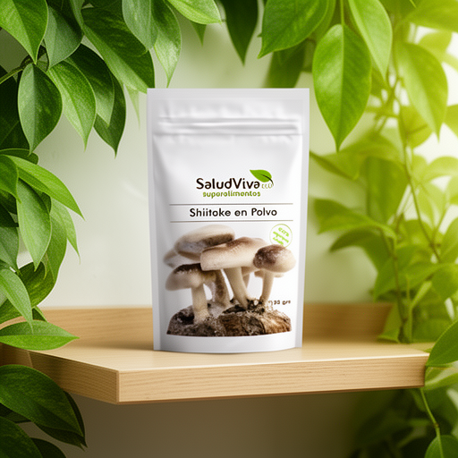 Salud Viva Shitake en Polvo 125gr. Bio Sg Vegan